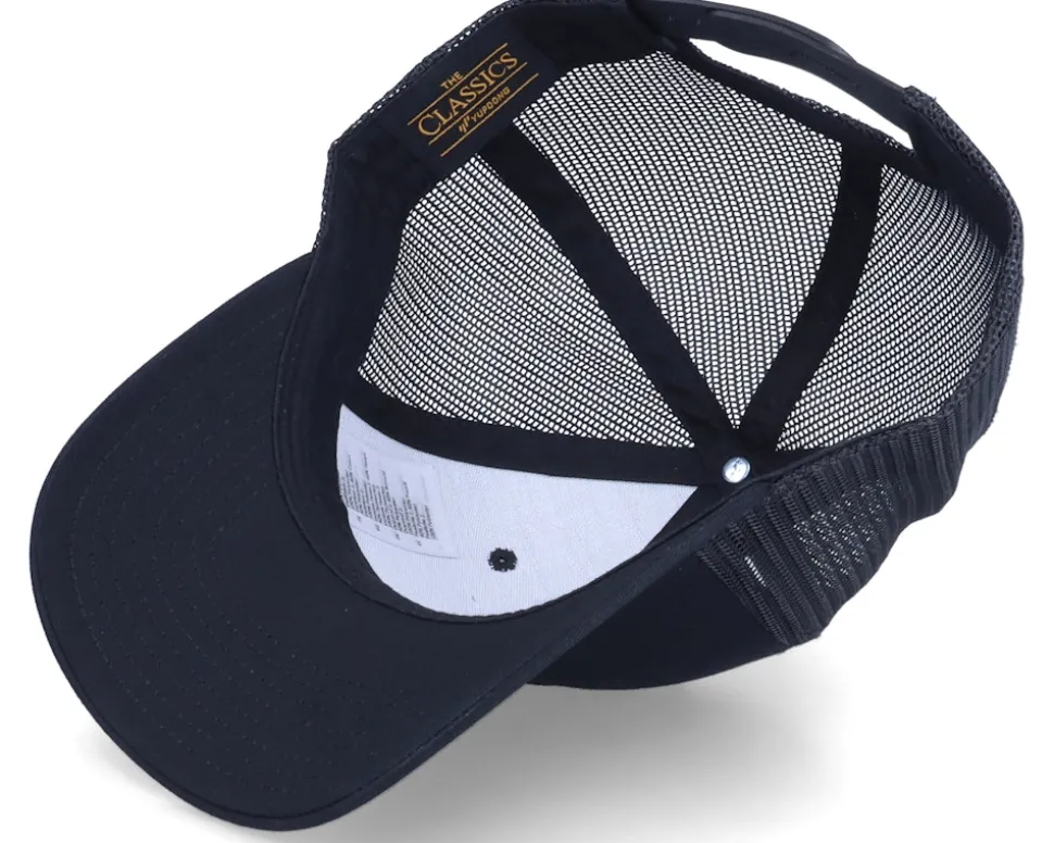 Charcoal Pine Patch Black Trucker - Wild Spirit