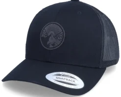 Charcoal Sunshine Mountain Patch Black Trucker - Wild Spirit