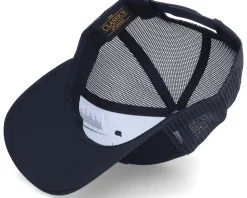 Charcoal Trout Fish Patch Black Trucker - Skillfish