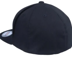 Charge Flat Brim Black Flexfit Fitted - Iconic
