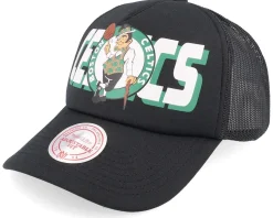 Charlotte Hornets Billboard Hwc Purple Trucker - Mitchell & Ness