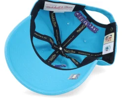 Charlotte Hornets Golden Hour Glaze Light Blue Dad Cap - Mitchell & Ness