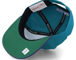 Charlotte Hornets Team 2 Tone Teal/Purple Snapback - Mitchell & Ness