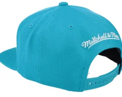Charlotte Hornets Team Ground 2.0 Teal Snapback - Mitchell & Ness