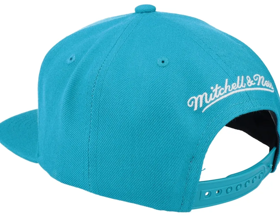 Charlotte Hornets Team Ground 2.0 Teal Snapback - Mitchell & Ness
