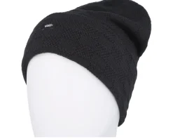 Check Tall Beanie Black Cuff - Vans