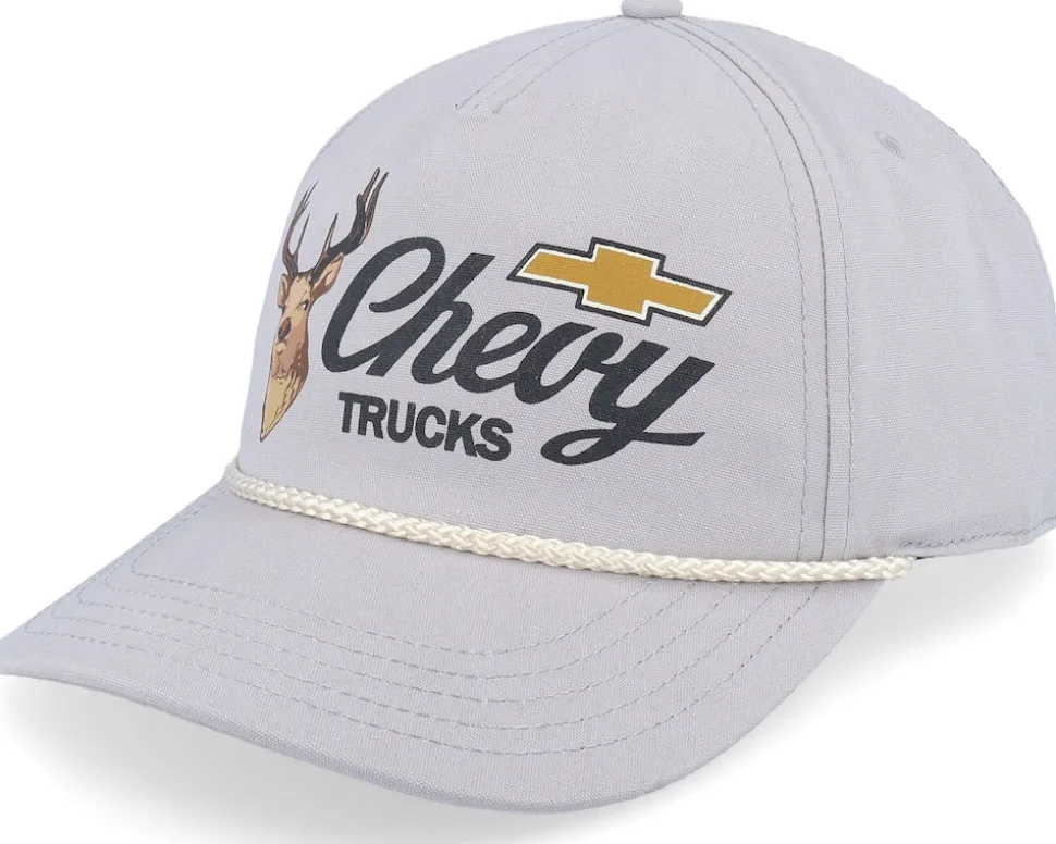Chevrolet Canvas Cappy Gray Adjustable - American Needle