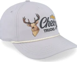 Chevrolet Canvas Cappy Gray Adjustable - American Needle