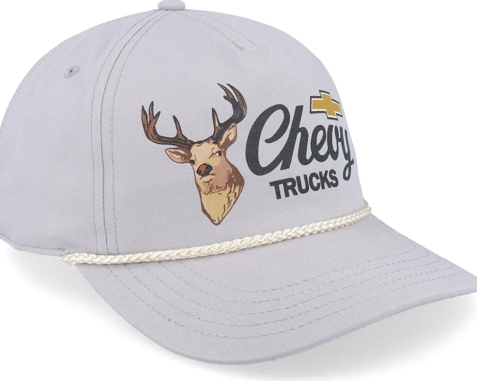 Chevrolet Canvas Cappy Gray Adjustable - American Needle