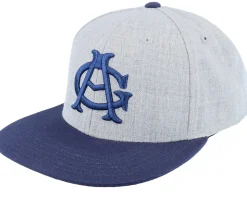 Chi American Giants Nl Archive Heather Gray/Navy Snapback - American Needle