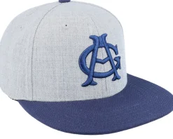 Chi American Giants Nl Archive Heather Gray/Navy Snapback - American Needle