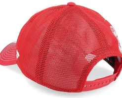 Chicago Blackhawks Block Party Dad Cap Athletic Red/White Trucker - Fanatics