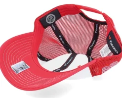 Chicago Blackhawks Block Party Dad Cap Athletic Red/White Trucker - Fanatics