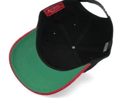 Chicago Blackhawks Burnett Black/Red Dad Cap - American Needle