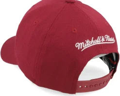 Chicago Blackhawks Classic Red Burgundy Adjustable - Mitchell & Ness