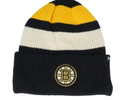 Chicago Blackhawks Clubhouse Jennings Beanie Black/White/Red Cuff - 47 Brand