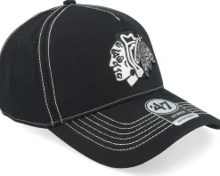 Chicago Blackhawks Contrast Stitch 47 Mvp Dt Black A-frame Adjustable - 47 Brand