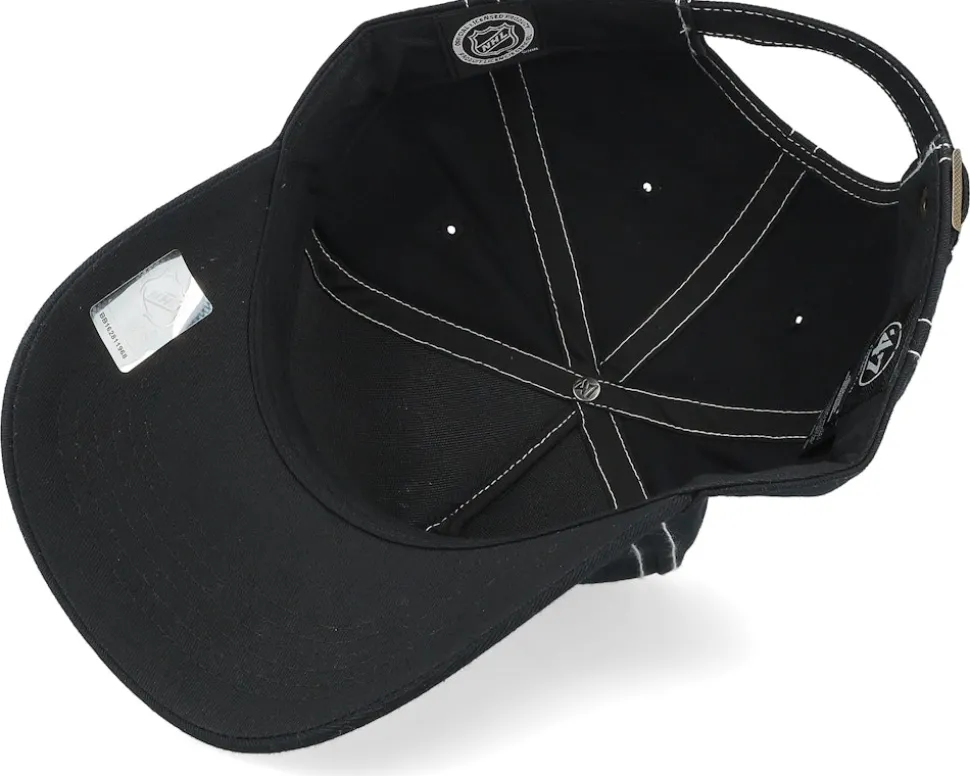 Chicago Blackhawks Contrast Stitch 47 Mvp Dt Black A-frame Adjustable - 47 Brand
