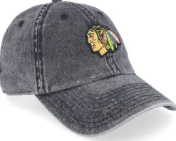 Chicago Blackhawks Elston Black Dad Cap - American Needle