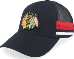 Chicago Blackhawks Hotfoot Black Trucker - American Needle