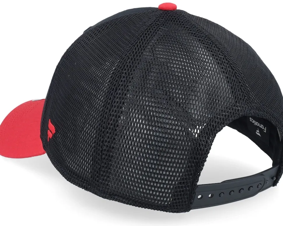 Chicago Blackhawks Meshback Black/Red Trucker - Fanatics