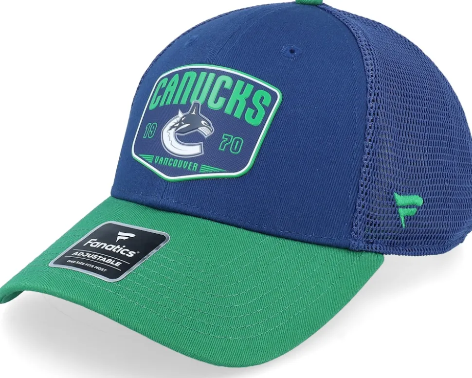 Chicago Blackhawks Meshback Black/Red Trucker - Fanatics