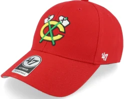 Chicago Blackhawks Mvp Red Adjustable - 47 Brand