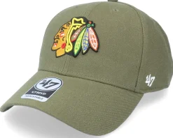 Chicago Blackhawks Mvp Sandalwood Adjustable - 47 Brand