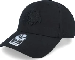 Chicago Blackhawks NHL '47 Mvp Black Adjustable - 47 Brand
