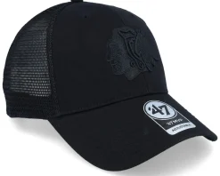 Chicago Blackhawks NHL Branson '47 Mvp Black Trucker - 47 Brand
