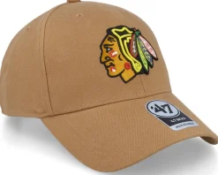 Chicago Blackhawks NHL MVP Camel Adjustable - 47 Brand