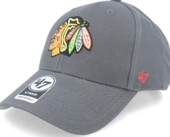 Chicago Blackhawks NHL MVP Charcoal Adjustable - 47 Brand