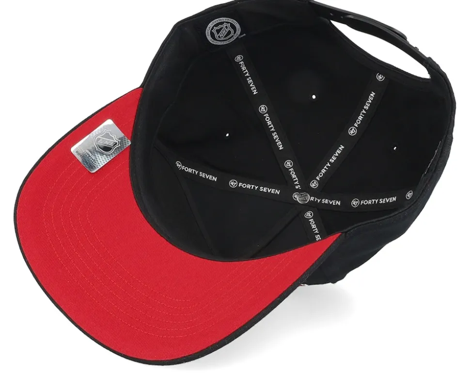 Chicago Blackhawks Roscoe 47 Hitch Cap Black A-frame Adjustable - 47 Brand