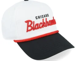 Chicago Blackhawks Roscoe White/Black Adjustable - American Needle