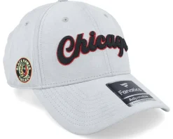 Chicago Blackhawks Stone Gray Adjustable - Fanatics