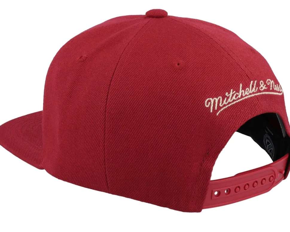 Chicago Blackhawks With Love Red Snapback - Mitchell & Ness