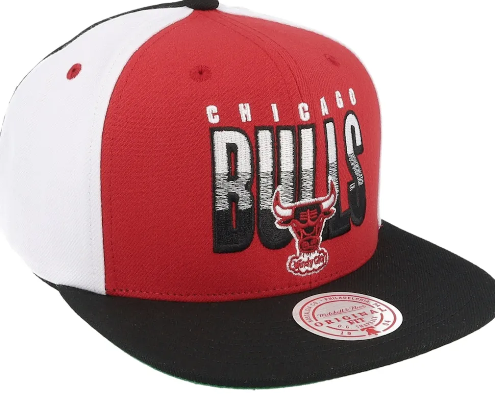 Chicago Bulls Billboard 2 Hwc Red/Black Snapback - Mitchell & Ness