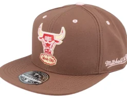 Chicago Bulls Brown Sugar Bacon Fitted - Mitchell & Ness