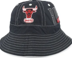 Chicago Bulls Contrast 6 Hwc Black Bucket - Mitchell & Ness