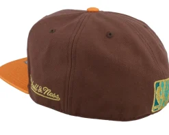 Chicago Bulls Copper Top Brown Fitted - Mitchell & Ness