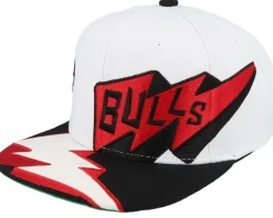 Chicago Bulls Fast Times White Snapback - Mitchell & Ness