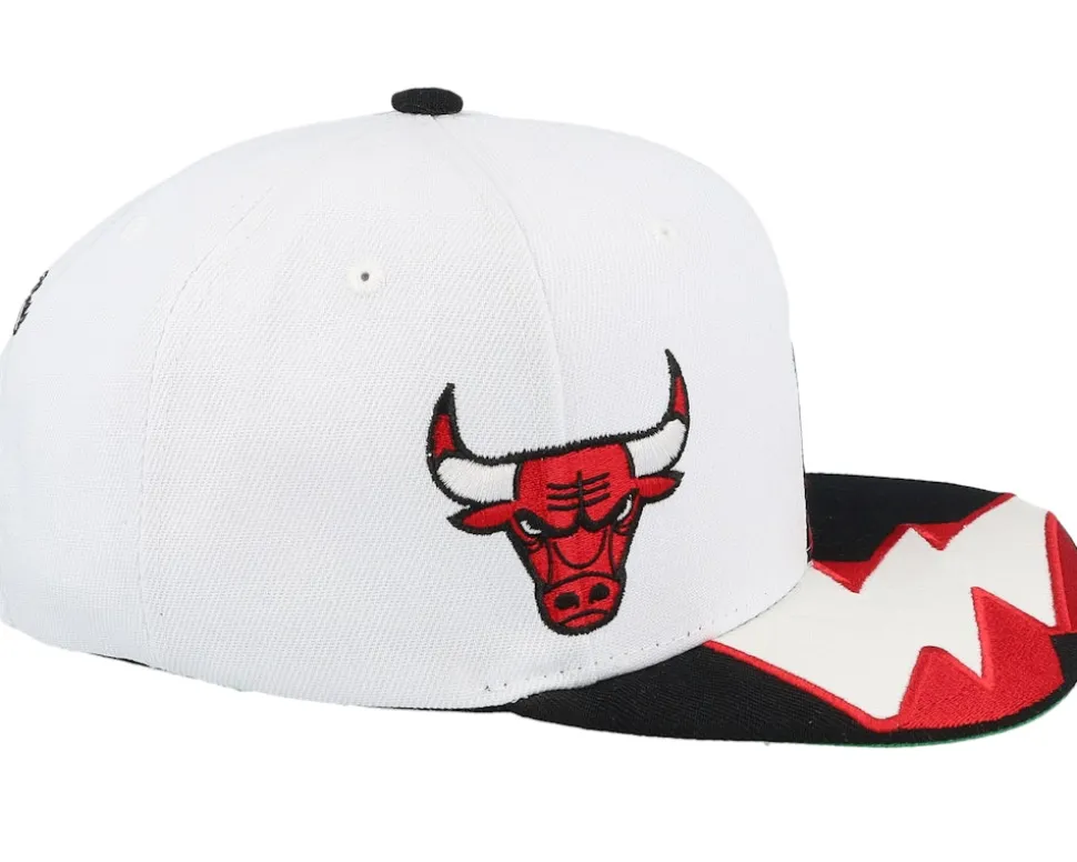Chicago Bulls Fast Times White Snapback - Mitchell & Ness