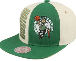 Chicago Bulls Pop Panel Off White/Black Snapback - Mitchell & Ness