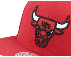 Chicago Bulls Rising Tide Red Snapback - Mitchell & Ness