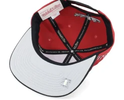 Chicago Bulls Side Core 2.0 Red/Black Snapback - Mitchell & Ness