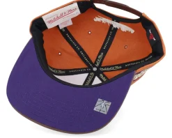 Chicago Bulls Sweet Potato Pie Orange/Brown Snapback - Mitchell & Ness