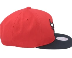 Chicago Bulls Team 2 Tone 2.0 Red/Black Snapback - Mitchell & Ness
