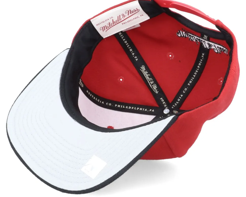 Chicago Bulls Team 2 Tone 2.0 Red/Black Snapback - Mitchell & Ness
