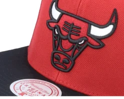 Chicago Bulls Team 2 Tone 2.0 Red/Black Snapback - Mitchell & Ness