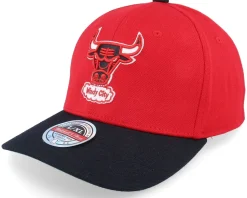 Chicago Bulls Team 2 Tone 2.0 Red/Black Flexfit - Mitchell & Ness